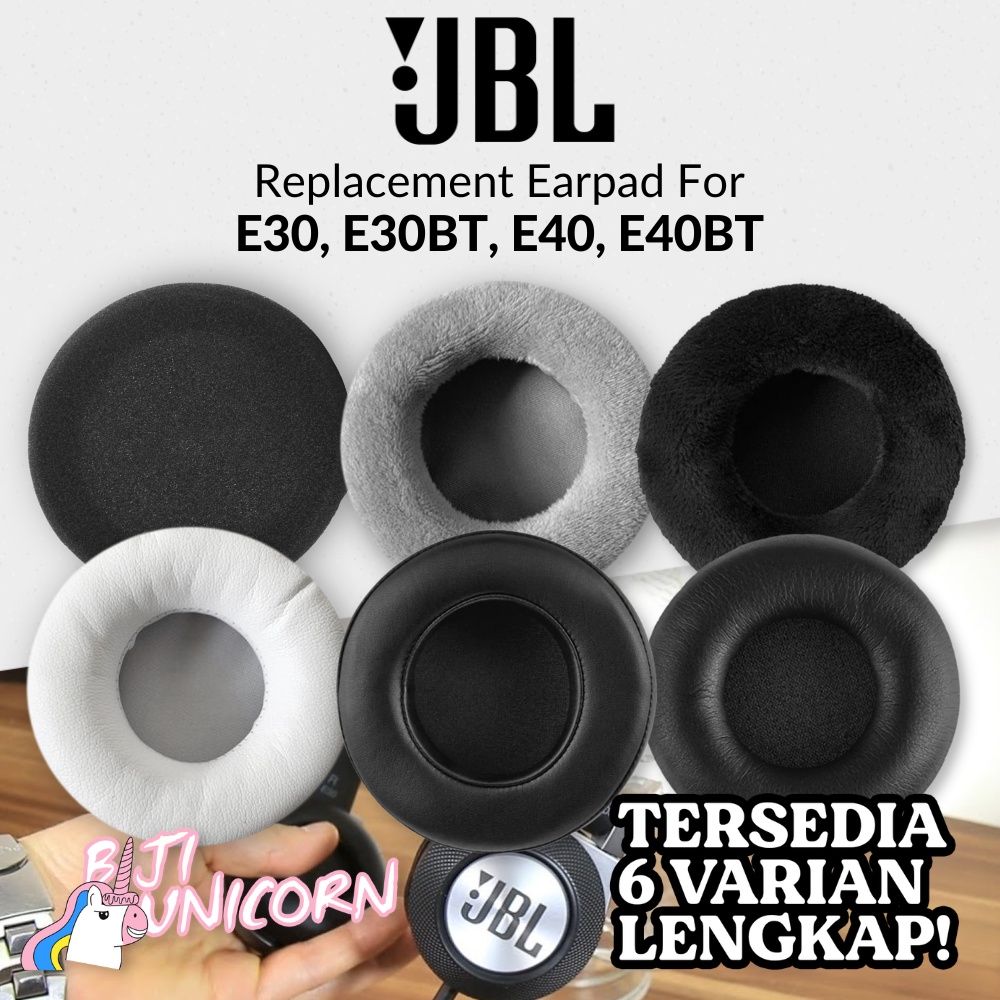 Earcup Earpad Ear Cushion JBL Synchros E30 E30BT E40 E40BT Busa Bantalan Foam