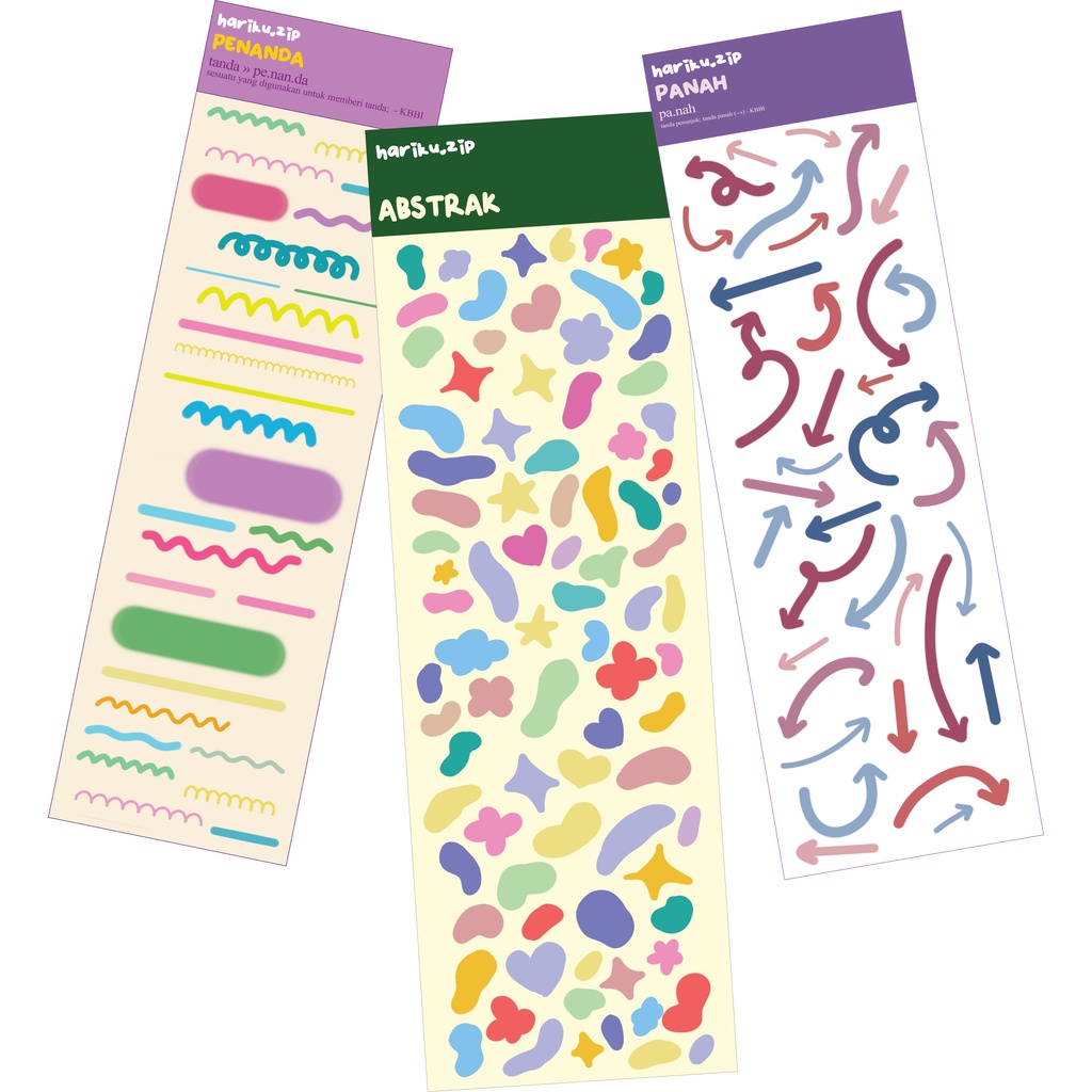 

Stiker Dekorasi | Sticker Decoration