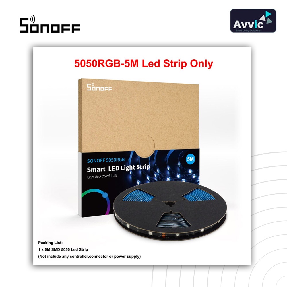 Sonoff 5050RGB Smart LED Strip Wireless LED Strip RGB Smart Home IOT