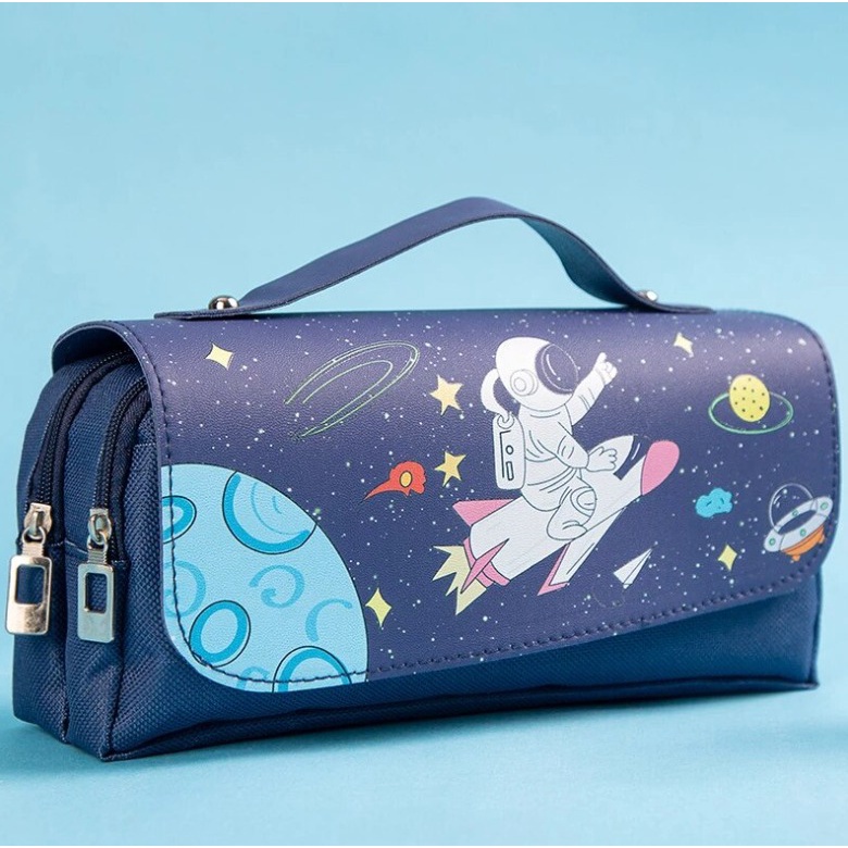 Tempat Kotak Pensil Anak Karakter Lucu unik Large Capacity CS006