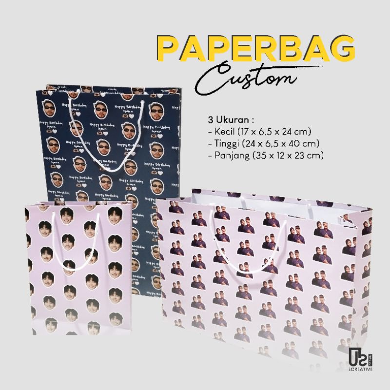 

Paperbag Custom Wajah