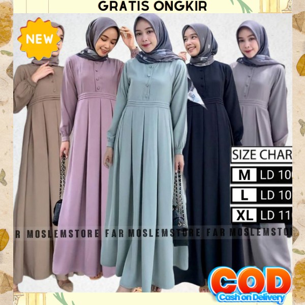 Gamis Lebaran 2023 Model Bju Gsmis Baju Bsju Mewah Gamis Kekinian Casual Gamus Cewek Perempuan Wanit