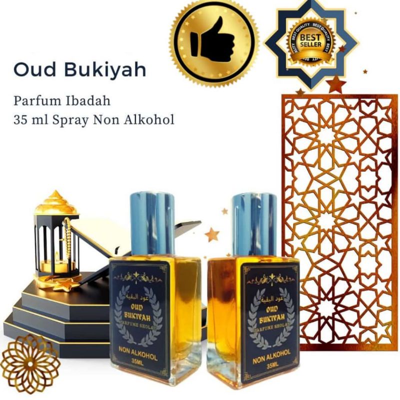 Parfum oud bukiyah non alkohol 35ml