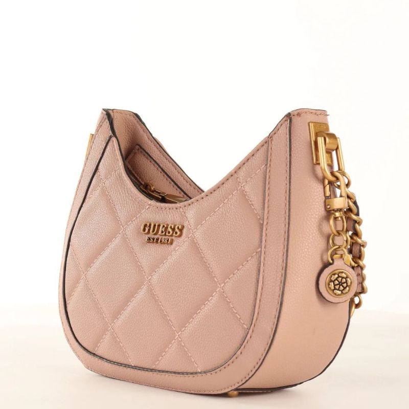 5.5 SALE | GUESSS Abey Quilted Mini Hobo Bag