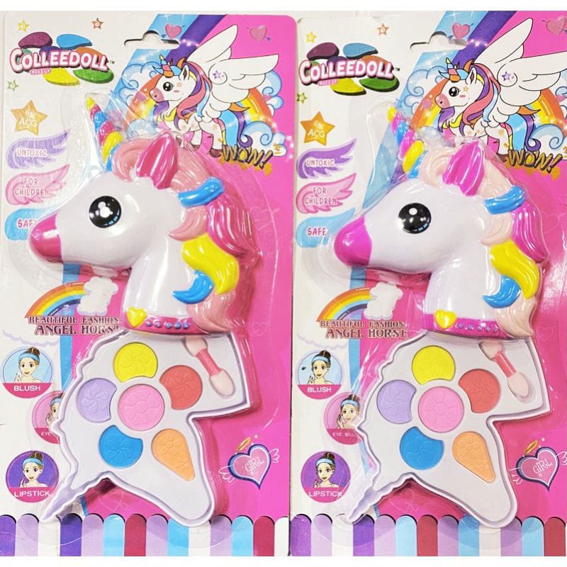 MAINAN ANAK PEREMPUAN MAKE UP KARAKTER KUDA PONI / MAKEUP SET UNICORN