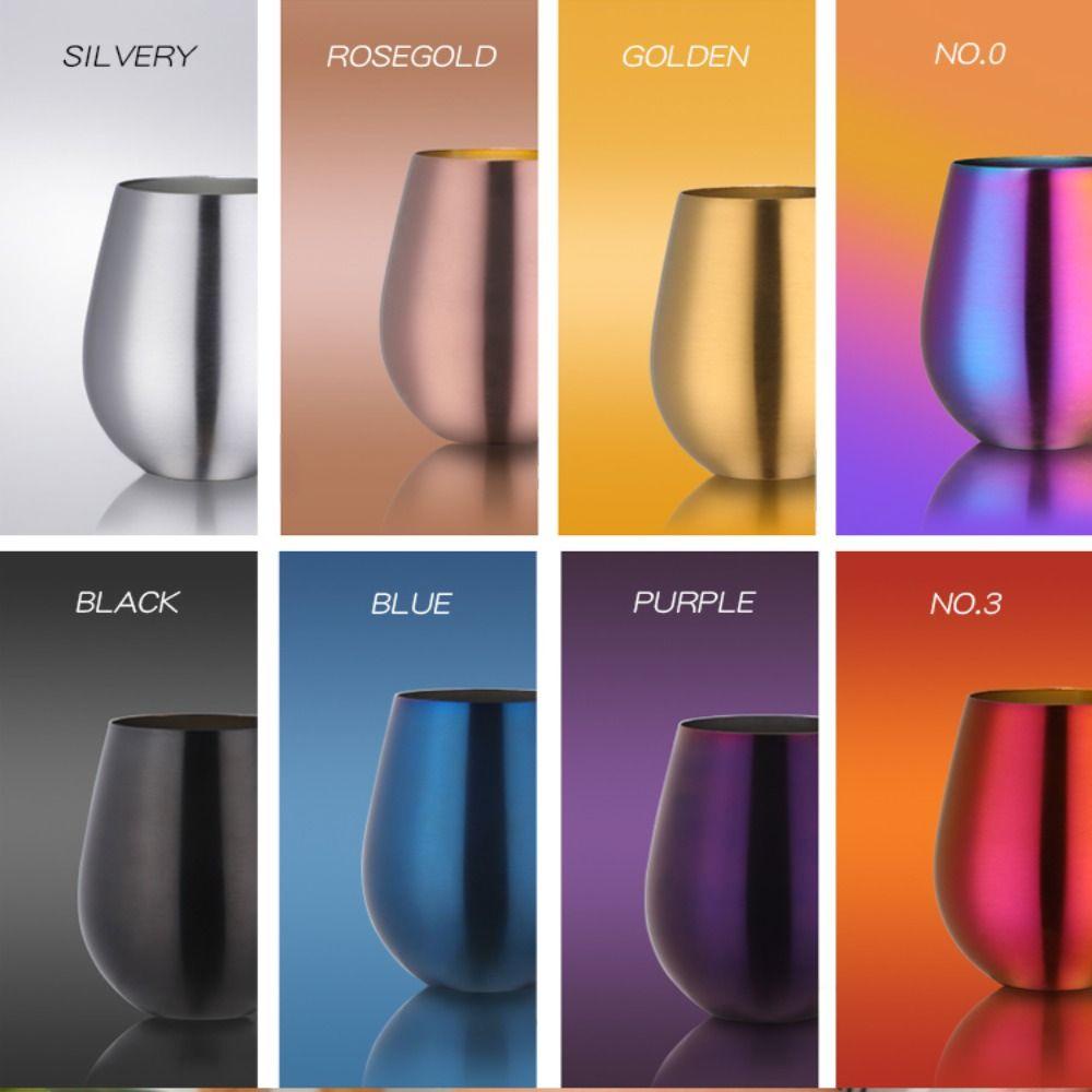 [Elegan] Mug Air Multicolor Minum Susu Perlengkapan Minum Untuk Rumah Bar Beer Wine Tumbler