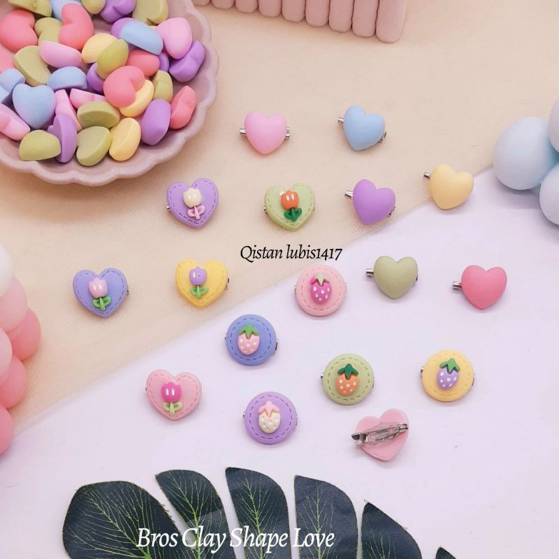 Bros Clay Shape Love|Bros bahu Simpel|Bros imut