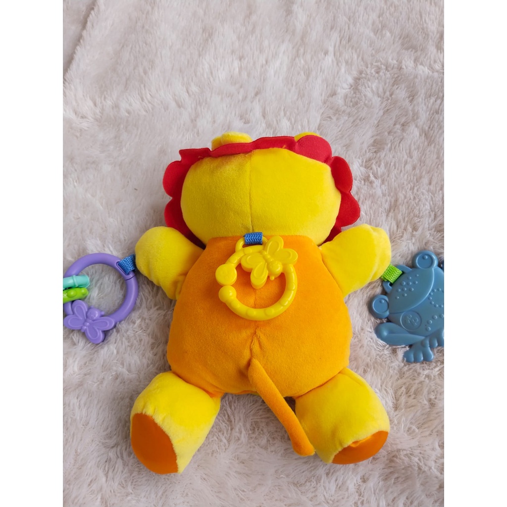 Boneka Anak Lion Mirror Bahan Halus / Boneka Plush Lion