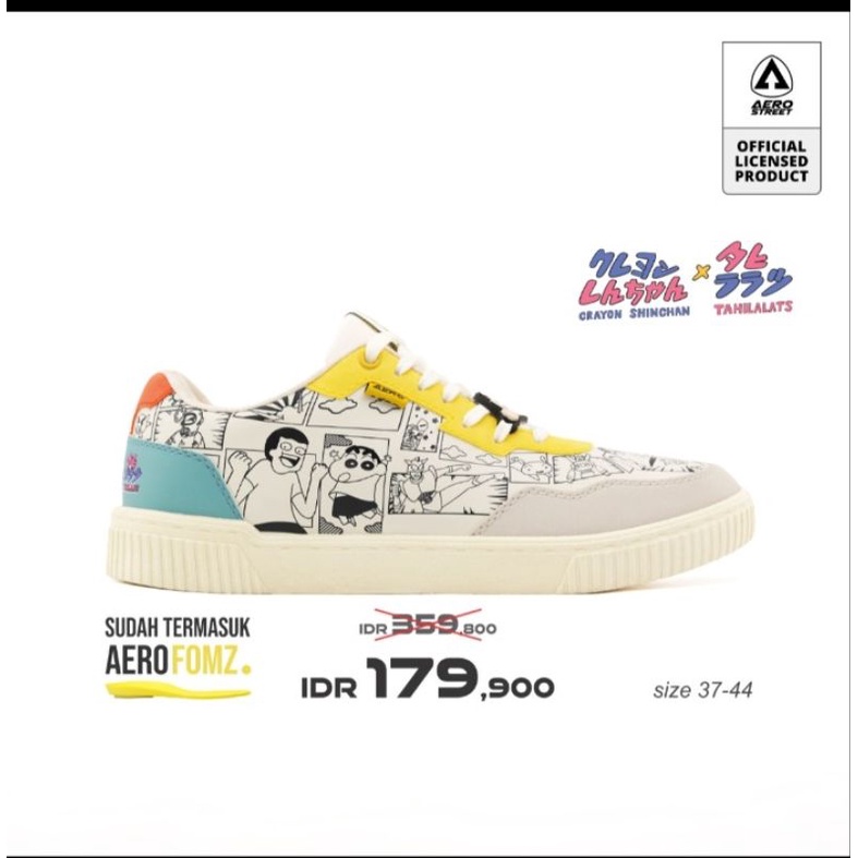 Aerostreet X Shinchan Tahilalat