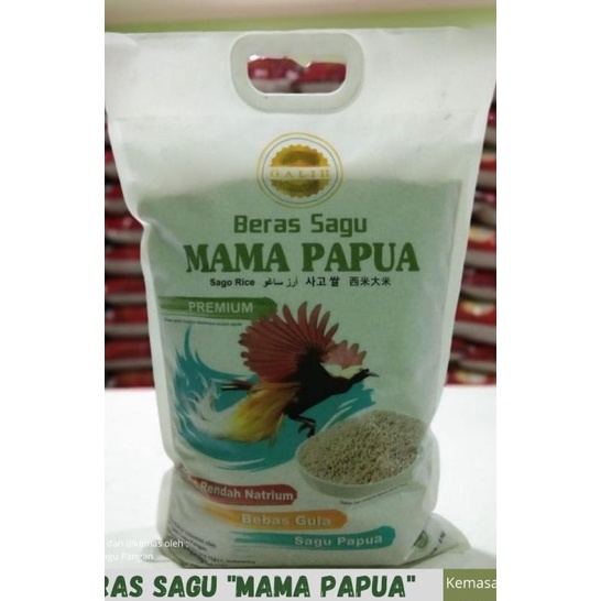 

Beras Sagu Mama Papua Premium Kemasan 3 Kg