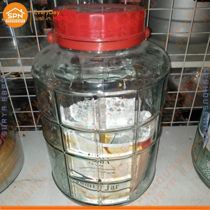 DLX Canister Asinan Glass 1 Seal