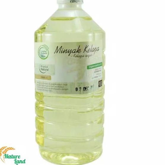 

BAYAR DITEMPAT✔️Lingkar Organik Coconut Oil 1 L / Minyak Kelapa Organik|SQ6