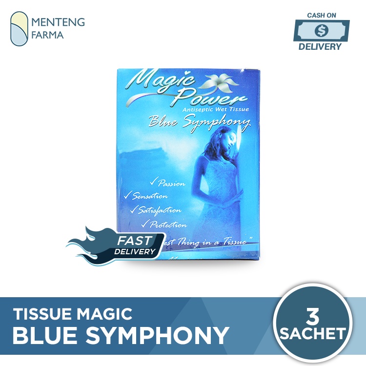 Tissue Magic Power Blue Symphony