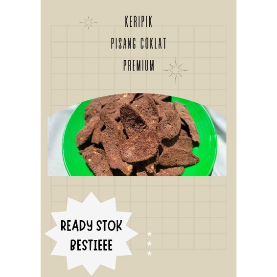 

(BISA COD) KERIPIK PISANG COKLAT