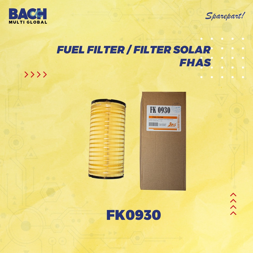 FUEL FILTER /FILTER SOLAR GENSET FHAS FK0930