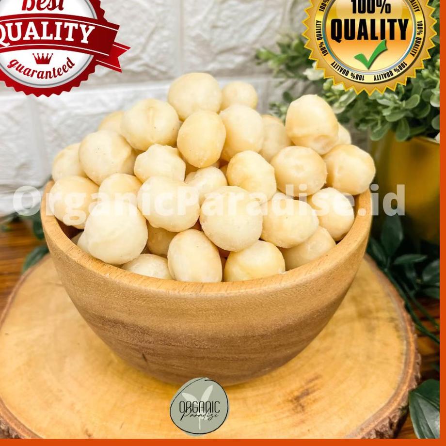 

Paling dicari--Kacang Macadamia Utuh 100 gram Premium / Macadamia Nut Premium Quality