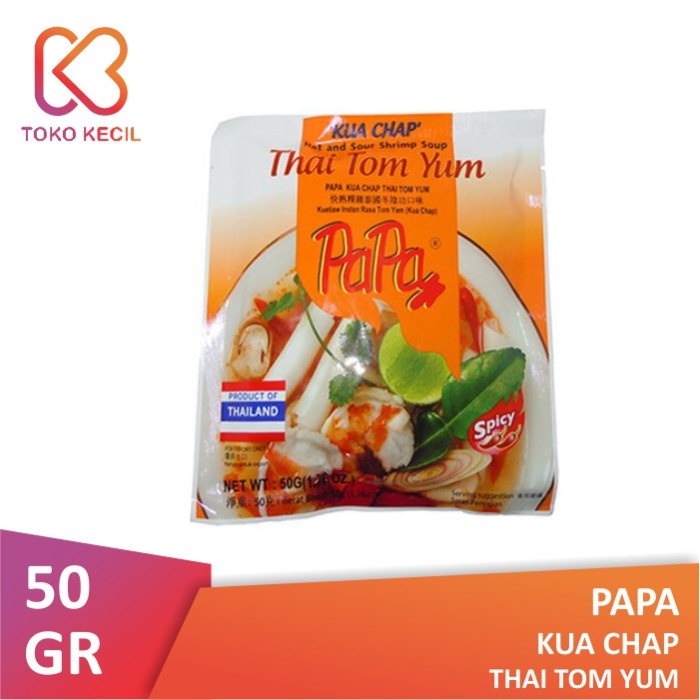 

PROMO Papa Kua Chap Thai Tom Yum 50gr