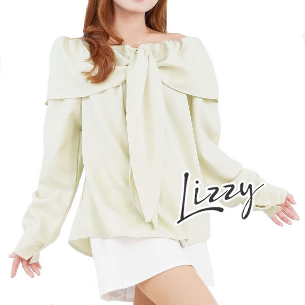 Lizzy - SEUL GI SABRINA BLOUSE PREMIUM