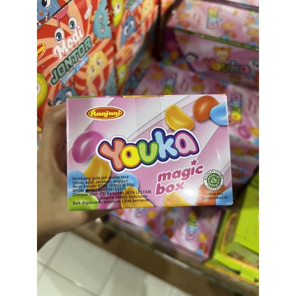 

RB22 ranjani youka magic box / permen youka magic