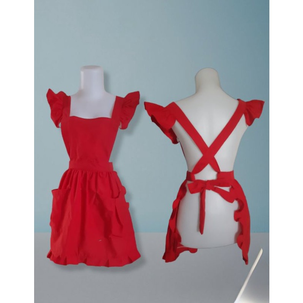 APRON/CELEMEK MASAK/APRON MASAK/APRON CHEF/CELEMEK KATUN JEPANG/APRON FRENCH/APRON KOREA