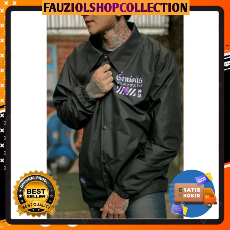 JAKET PRIA COACH/JAKET COACH GENIOUSE PRIA/COACH HITAM BIRD GNUS/JAKET PARASUT PRIA ORIGINAL