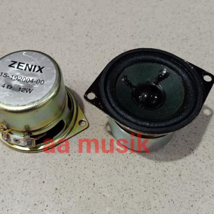CODEG1s6R--SPEAKER COMPONENT ZENIX 2 INCH 4 OHM 12 WATT