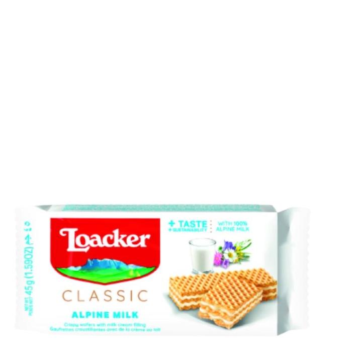 

kodeS8e8D--Loacker Wafer Milk 45 gr