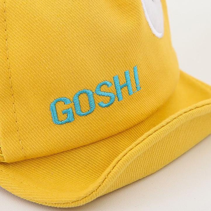 ↬ Topi baseball bayi GOSH Bear Beruang lucu Bordir Import ✩