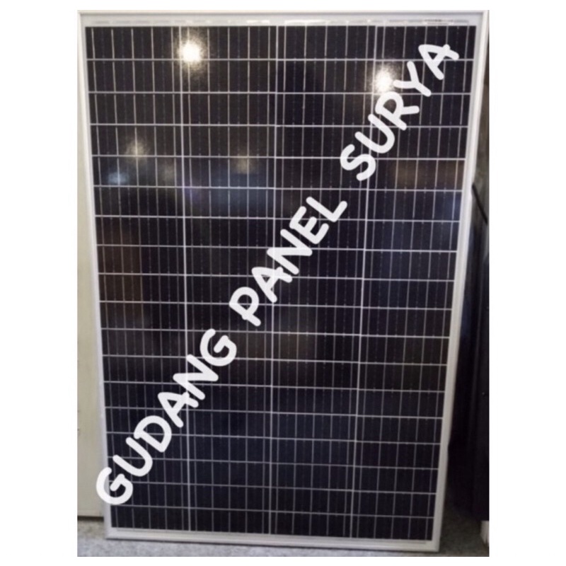 3Pcs Panel Surya Solarcell PV 120WP Mono + Packing Kayu