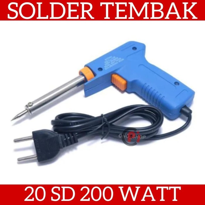 LL-128A SOLDERING IRON 20W sd 200 WATT SOLDER Model TEMBAK