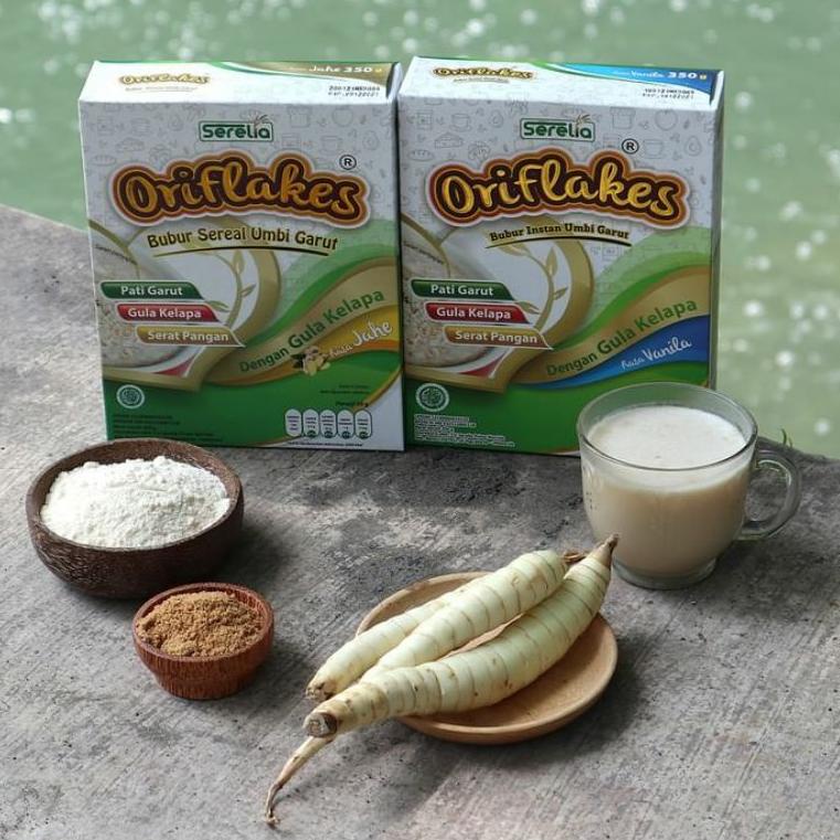 

Ready Stok ORIFLAKES LOW IG SEREAL UMBI GARUT 350 gram KR7