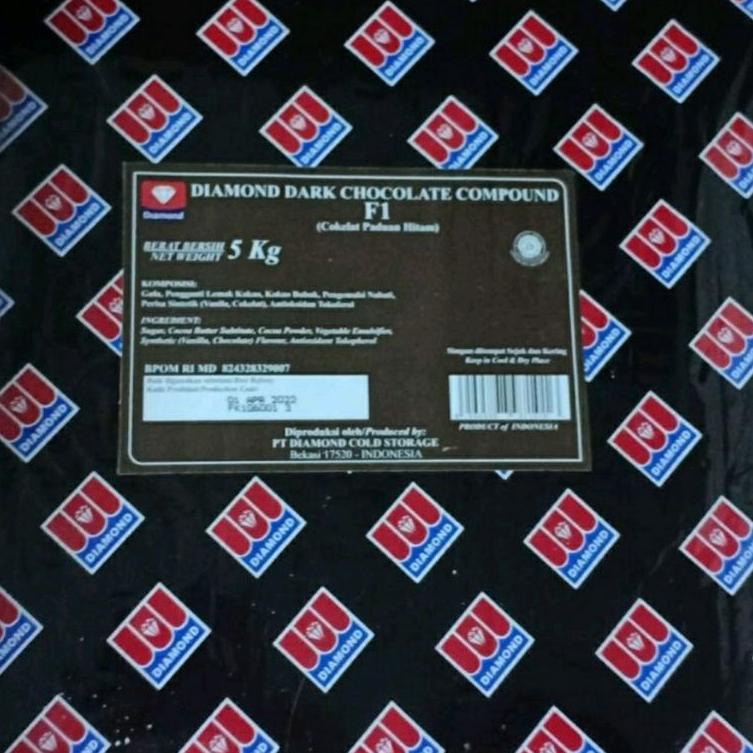 

trxOo5O9--Coklat Blok Diamond -+ 1kg / Diamond Dark Chocolate Compound -+ 1kg