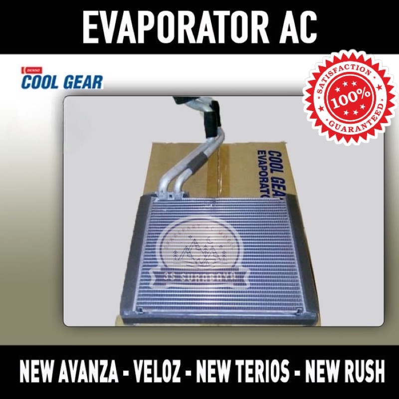 Evaporator Cooling Coil New Avanza Rush Terios Veloz Denso Coolgear Asli 2012 - 2016