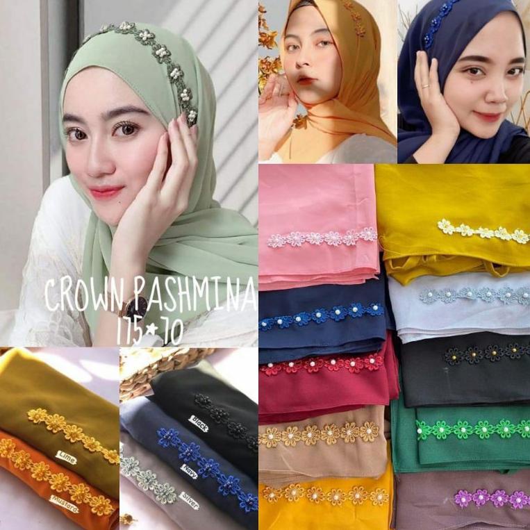 {XG.18Oc22ᵂ} PASMINA SABYAN RENDA MUTIARA