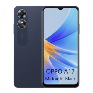 OPPO A17 [4/64] NEW Garansi Resmi - Lake Blue- Black