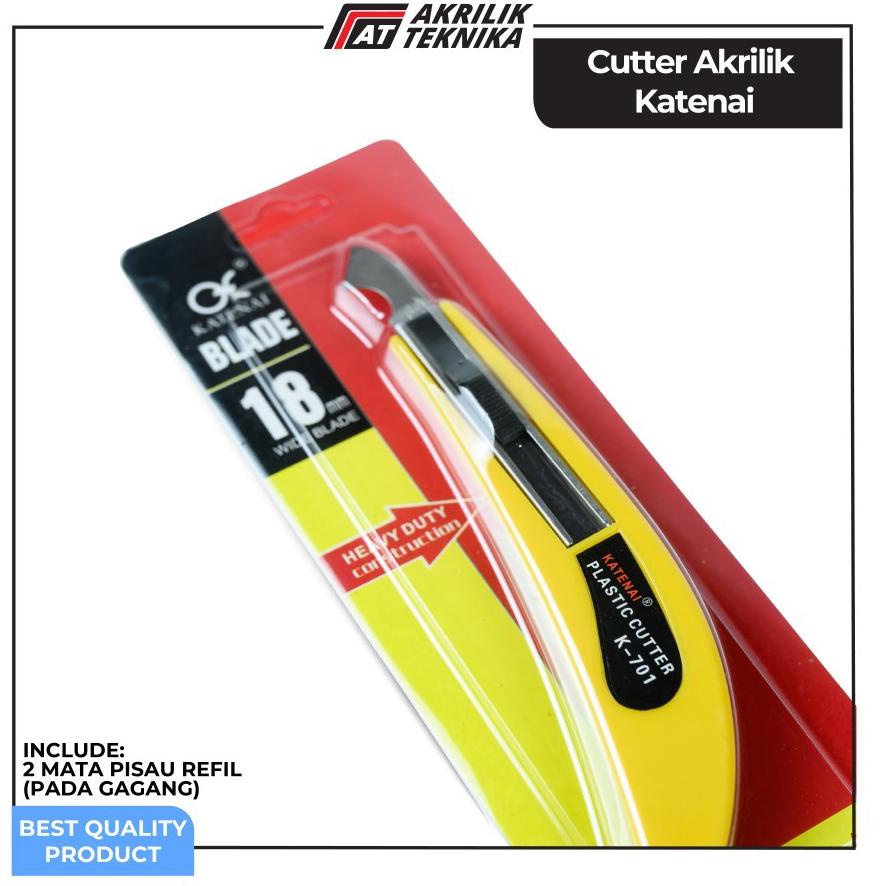 

[KODE HYIF0] PISAU CUTTER AKRILIK / ACRYLIC / MIKA / PLASTIK BERKUALITAS