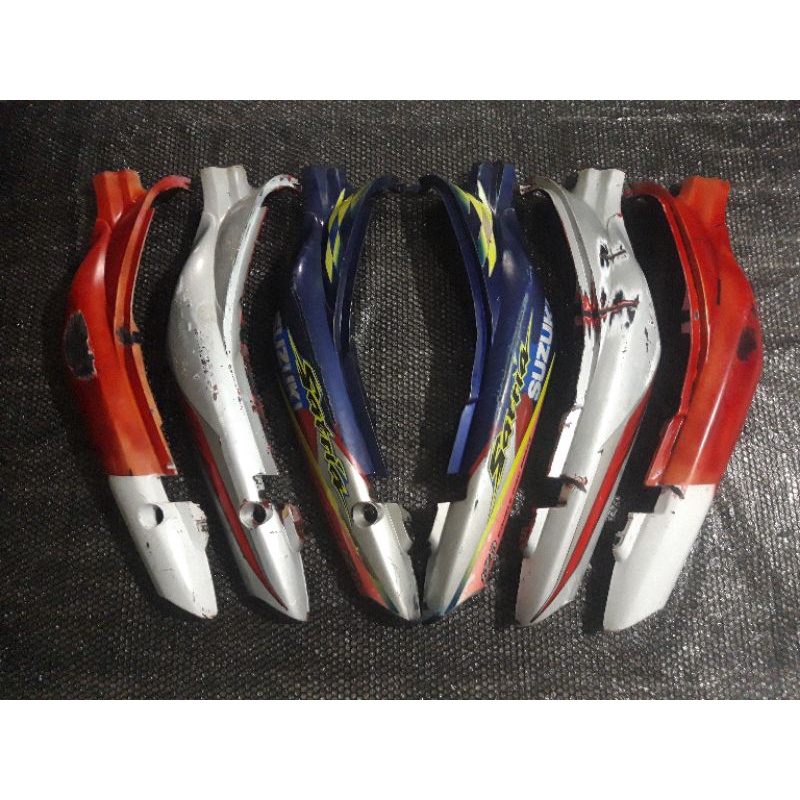 cover body belakang bodi samping kanan kiri suzuki satria lumba satria ru 2tak original