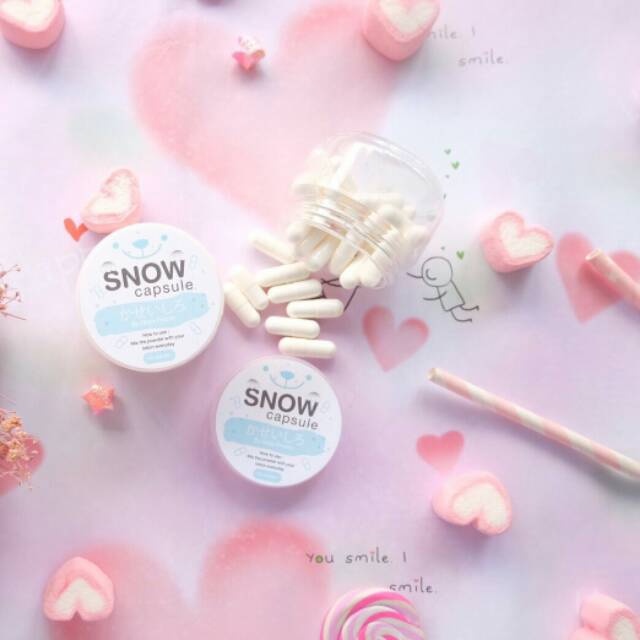 GIRLSNEED77 FROZEN SNOW CAPSULE WHITENING 30 KAPSUL BIBIT PEMUTIH CAMPURAN LOTION