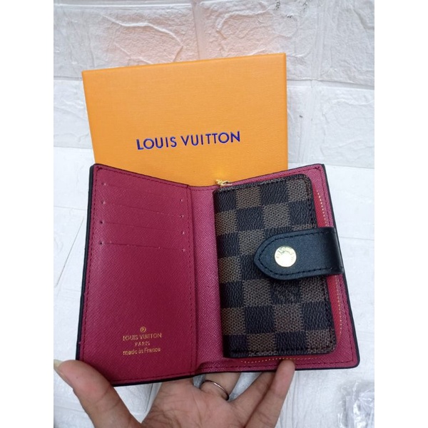 Dompet Lipat Mini Wallet Wanita Free Box