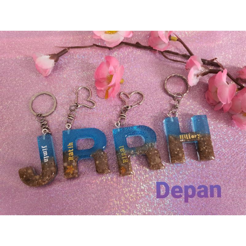 Keychain custom Resin Epoxy