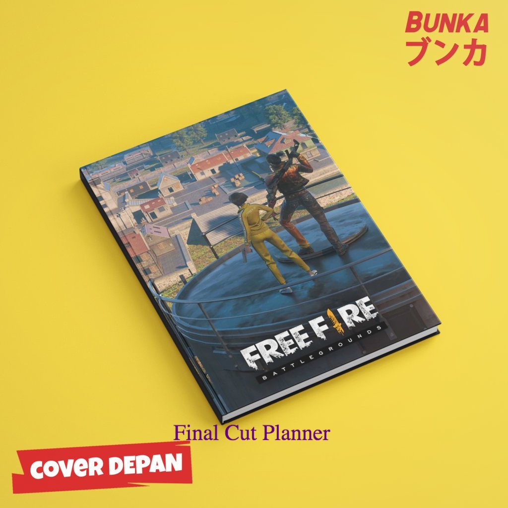 

Notebook Free Fire Kelly And hayato Hardcover A5 Buku Tulis Catatan Notes Agenda Planner Jurnal .