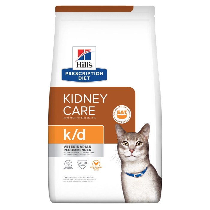 Science Diet Prescription k/d Kidney Care Feline Cat Kucing 1.81 KG