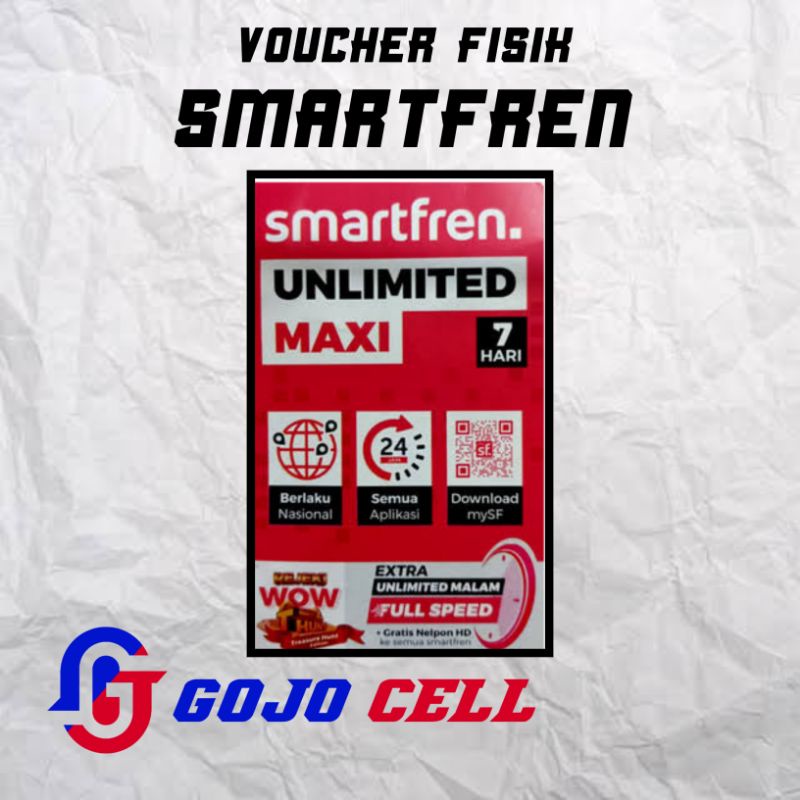Voucher Internet Smartfren Unlimited Harian 1 GB 7 Hari Termurah
