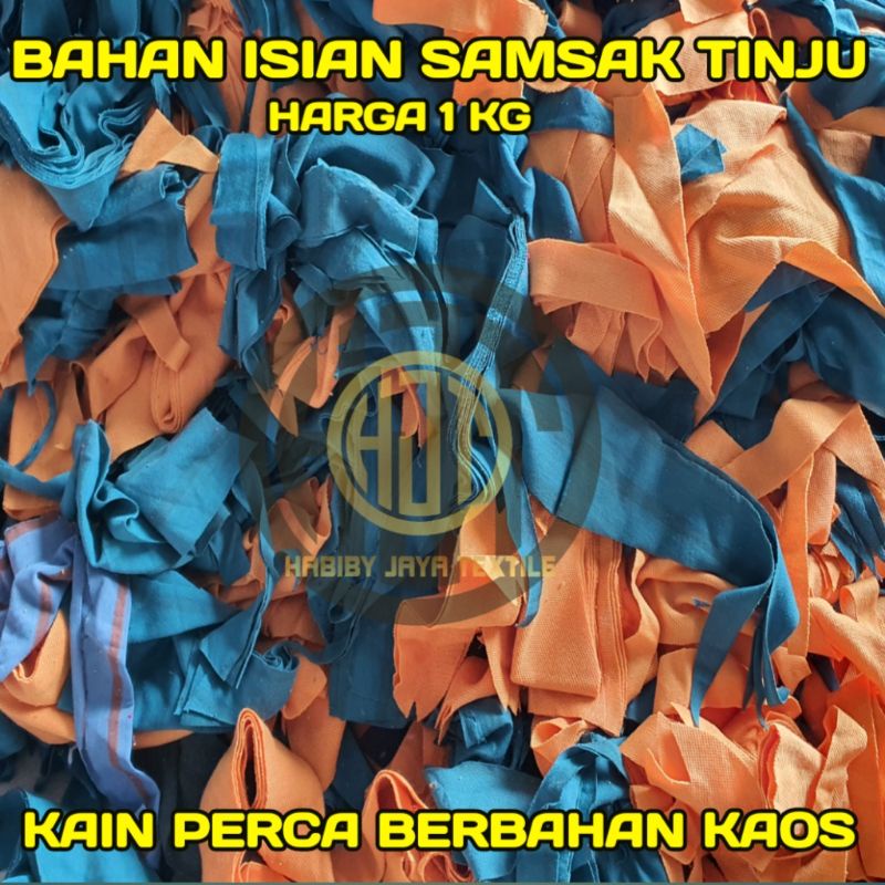 Kain Perca Kaos Kiloan – Isi Samsak Tinju / Bahan Daswol / bahan Lap Majun