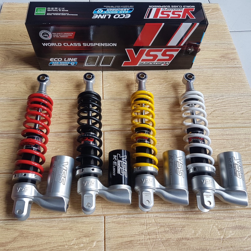 SINGLE SHOCK YSS K-EURO OK302-320-12 FAZZIO, GENIO, SCOOPY 2022 RING 12 TABUNG BAWAH