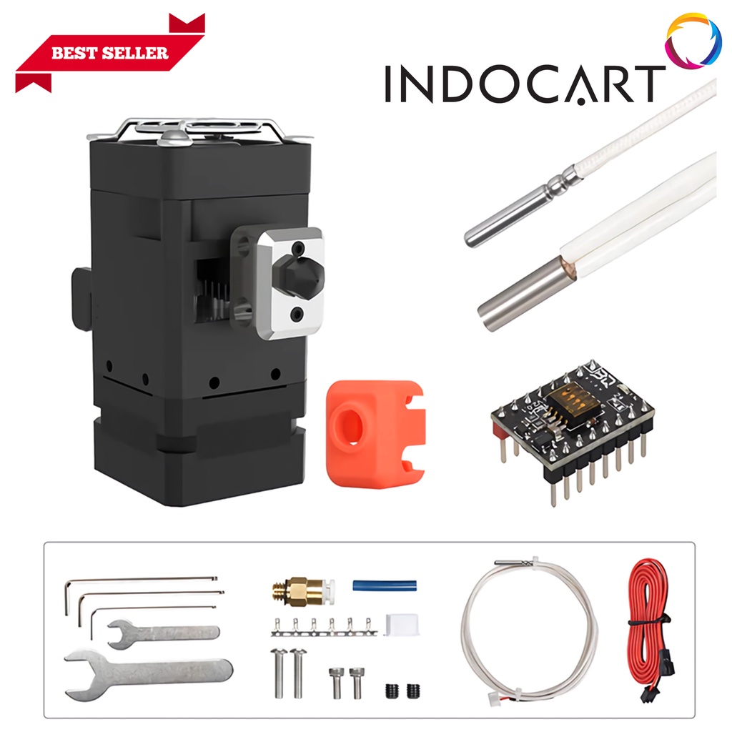 INDOCART H2 500C Direct Extruder Kit 3D Printer Biqu Dual Drive Gear