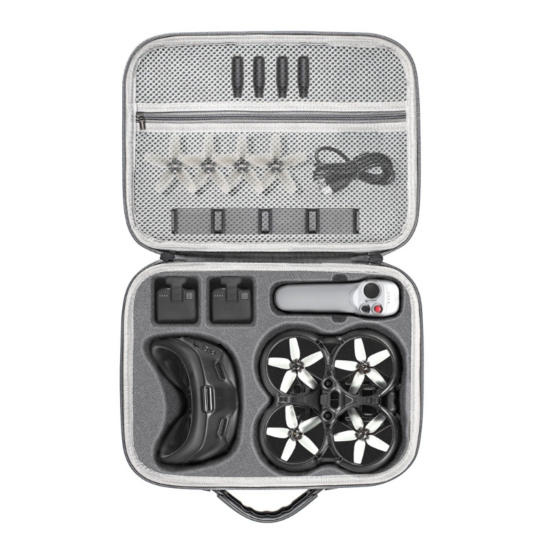 Gro Tas Bahu PU Untuk Case Untuk Avata Flight GogglesV2/Goggles2 Portable Storage Po