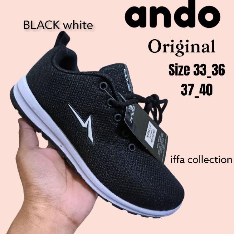 Stok Terbaru sepatu ando original redy di toko iffa collection