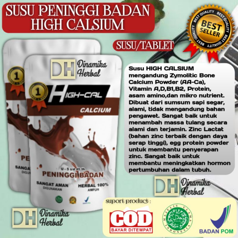 

Susu Hight Calsium Peninggi Badan Terbaru Terbaik / Susu Tinggi Kalsium Original By DH Healty