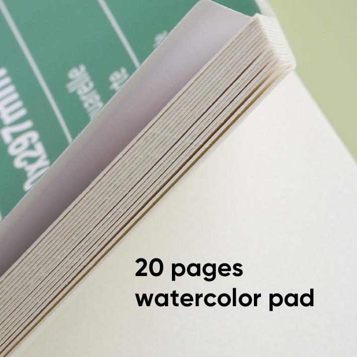 

Baru !! Giorgione Kertas Cat Air Watercolor Paper Book A3/A4/A5 G-WB20